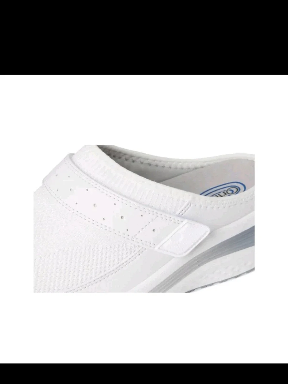 Orthofeet Iris Women's Orthopedic Clog White Slip On Comfort Shoes